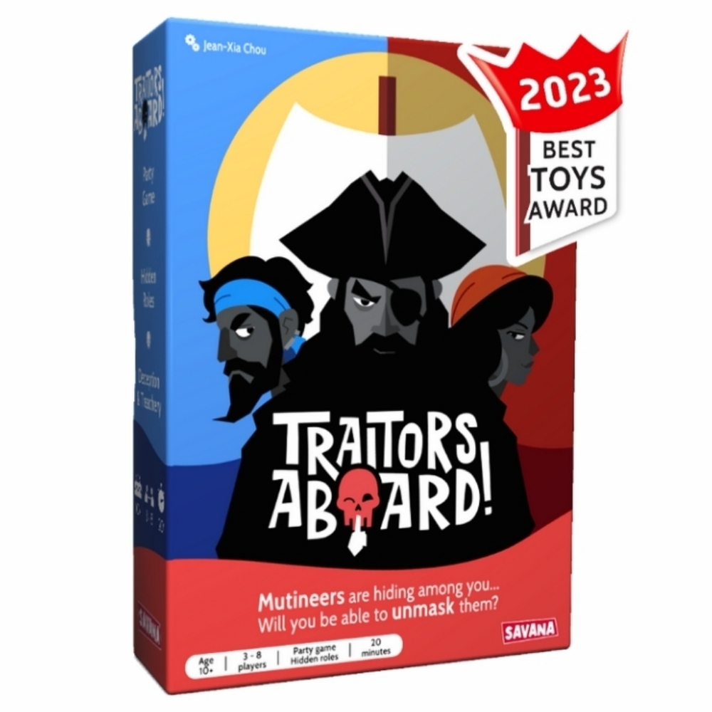NEW Traitors Aboard The Secret Identity Party Card Game Family Night Travel Game